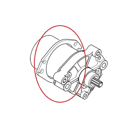 Rotax Starter Motor Support Bracket