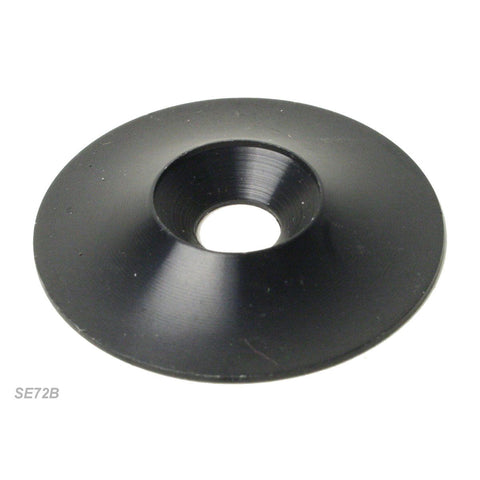 Kartech - Seat Washer C/Sunk - Black Alloy - 8mm